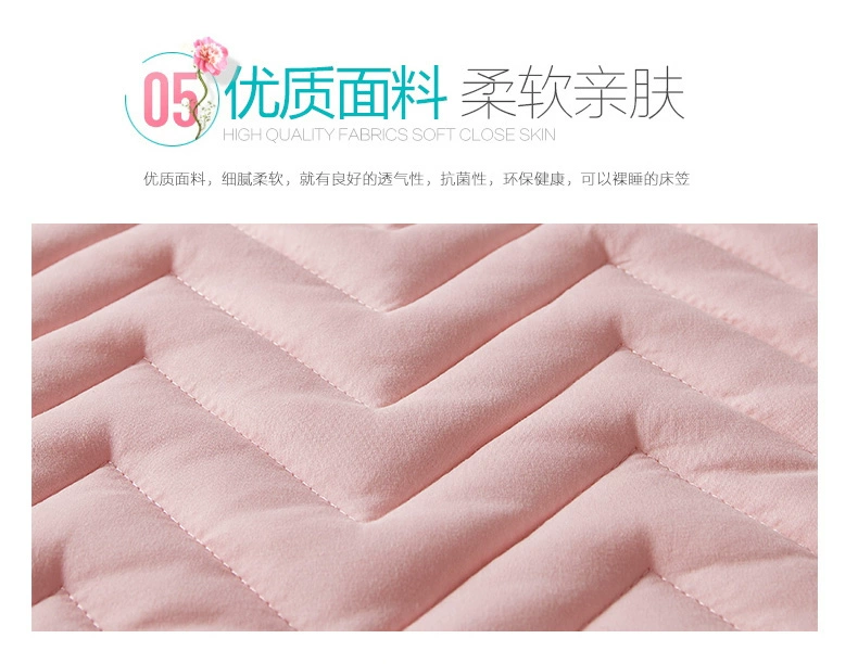 Giường 笠 giường che mảnh duy nhất bảo vệ bìa dày chần non-slip chống bụi Simmons nệm bìa giường bìa bao gồm tất cả có thể tháo rời Mua ga phủ giường