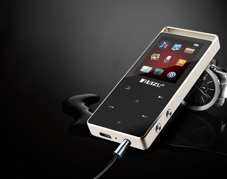 máy nghe nhạc ruizu Sharp D01 Bluetooth mp3 màn hình cảm ứng mp4 máy nghe nhạc mini Học sinh thẻ Walkman màn hình cảm ứng mỏng P3 máy nghe nhạc android