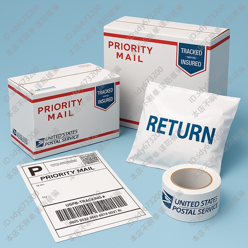 Usps Purchase Label for Local Express Delivery, Ebay Az Return, Door-To-Door Pickup and Shipment to China
