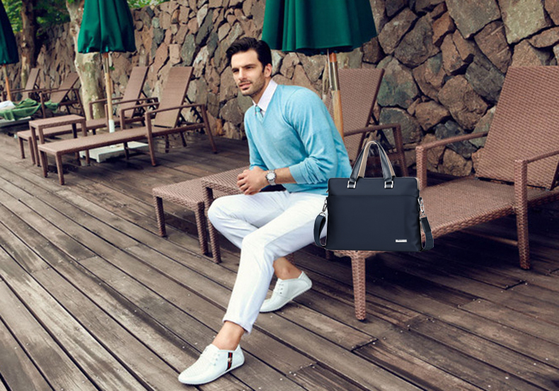 Túi xách nam Oxford vải không thấm nước cho nam túi xách kinh doanh vai bình thường Messenger túi vải ba lô nam túi đeo chéo nam hàng hiệu
