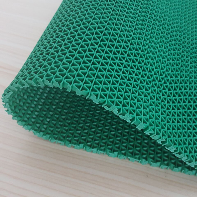 nhựa PVC thảm đỏ bếp Phòng tắm nhà vệ sinh nhà vệ sinh S-type chống trượt pad rỗng không thấm nước lưới thảm tấm thảm chùi chân - Thảm sàn thảm xốp dày 5cm