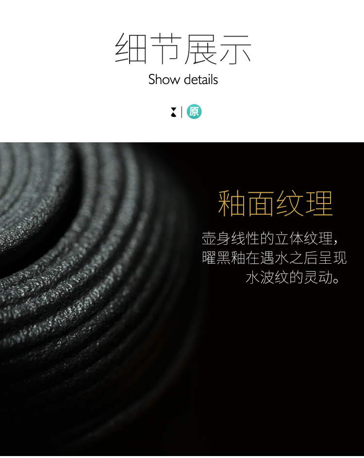 The Wu family fang ceramic teapot creative ceramic filter tea by hand stone grain Japanese kung fu tea set