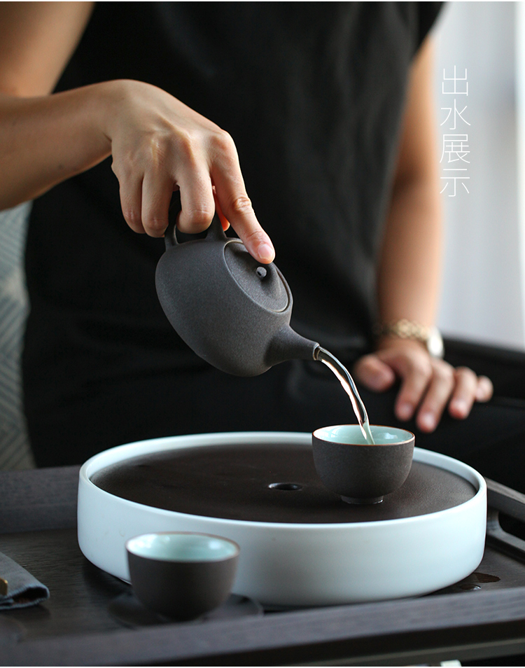 The Wu family fang fang to filter the ceramic teapot Japanese kung fu tea set single pot of manual CiHu home make tea