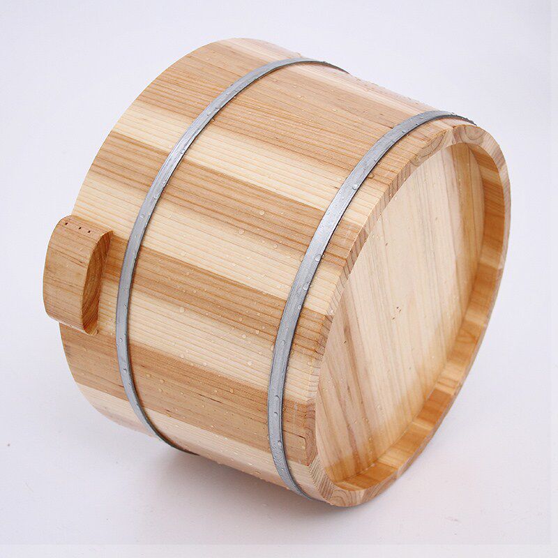 香杉木足浴泡脚洗脚木桶木盆无胶无油漆儿童宝宝小孩子专用款带盖