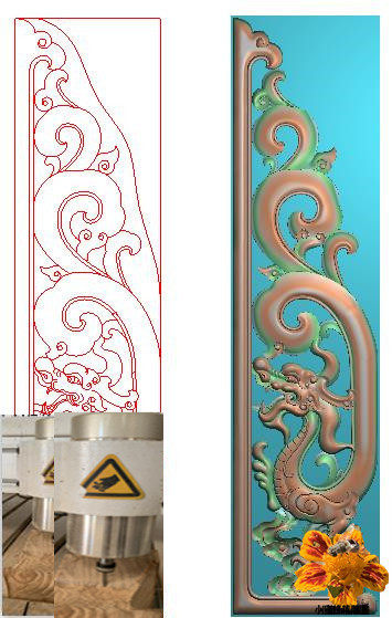 Antique plug-in-style seat relief map computer engraving jdpbmp flower bird fine sculptures antique furniture jade sculptures