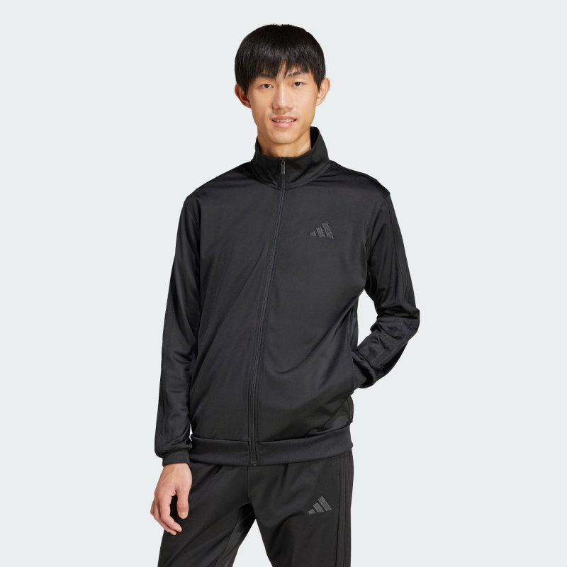 Adidas/Adidas Sweatshirt Men's New Autumn Style Stand-Up Collar Sports Casual Jacket Ji8818