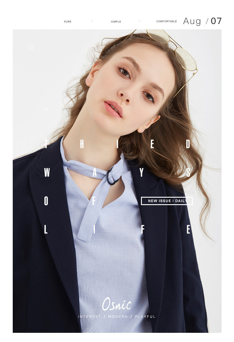 Veste pour femme OSNIC  OUHANY en Polyester - Ref 3220440 Image 11