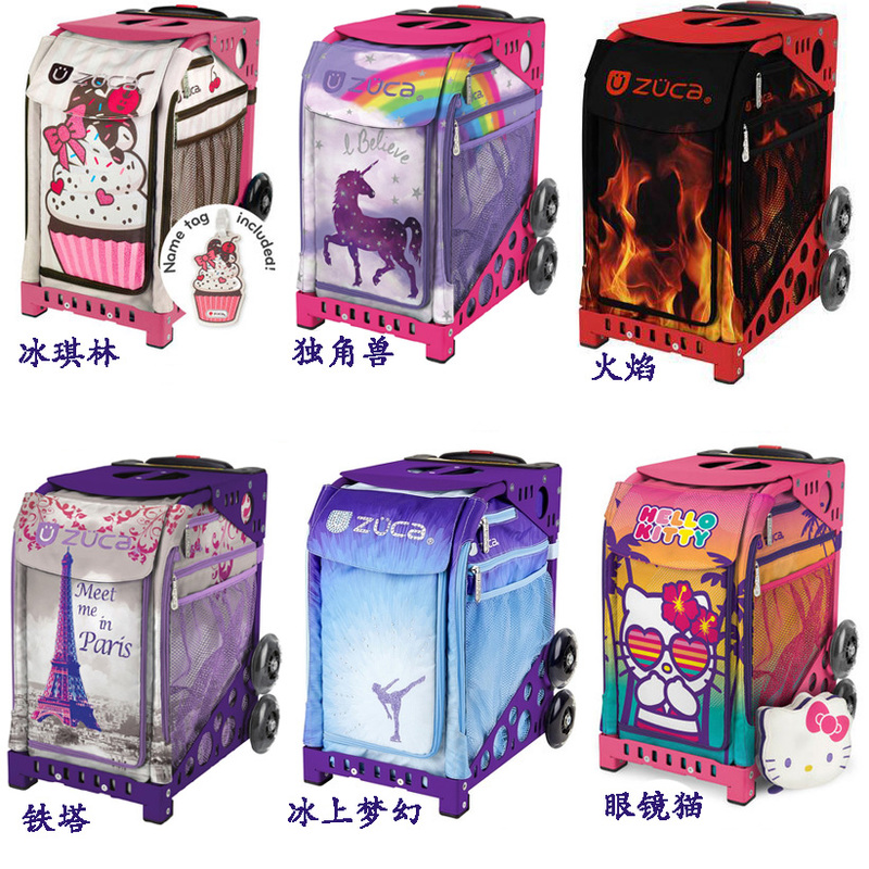 Figure Skating Shoe Special Case Imported from the United States Zuca Trolley Case Skate Shoe Bag Skate Bag Skate Case