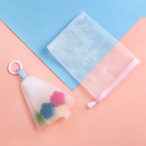 Мыло для умывания, очищающее молочко для лица, сетчатая сумка