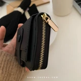 Брендовый небольшой дизайнерский бумажник, короткая сумка через плечо, маленький кошелек, небольшая сумка, картхолдер, Южная Корея