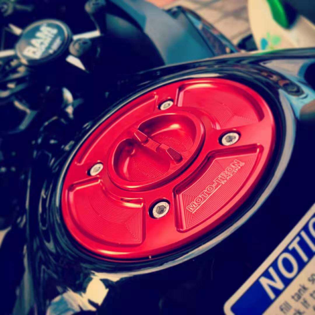kawasaki Kawasaki Z400 modified quick open fuel tank cover data 3D engraving produced by MOTO-TRON