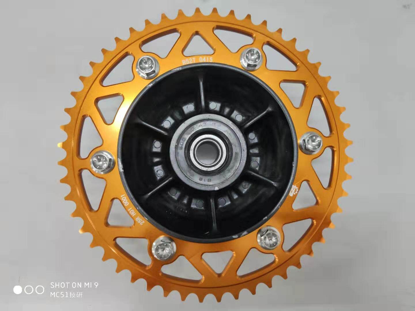 2018 style HONDA Honda CBR250RR mc51 modified 415 light weight aluminum alloy rear large fluted disc rear sprocket
