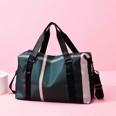 Multifunctional travel bag dry and wet separation sleeved trolley case light short distance waterproof luggage bag female 2020 New Tide