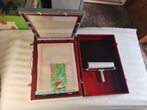 Beijing 801 Elephant hand push ink printing machine contains iron pen wax paper steel gauze ink roller