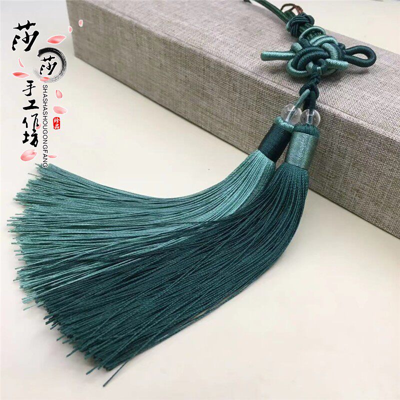 Original China Junction Box Susciuzi Bicolor Pendant Car Pendant Bag Hung Ethnic Wind Gusto and Han clothes Waist Pei Forbidden Gait Pendant