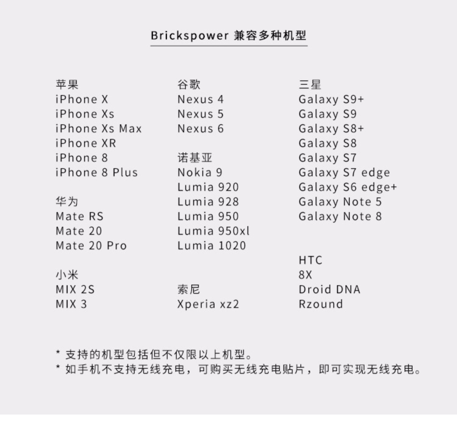 Libtech BricksPower Sạc không dây Sạc Po Mobile Power Cup Cup Sticker Trở lại Clip - Ngân hàng điện thoại di động pin sạc dự phòng samsung