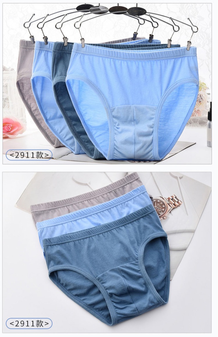 Ab đồ lót nam màu đỏ cuộc sống quần short tất cả cotton cao eo kháng khuẩn lỏng cha trung niên tóm tắt cha do lot