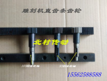  1 25 mold precision engraving machine straight rack and pinion shaft 22*25*L671 gear box eccentric wheel square guide rail