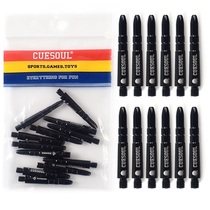 CUESOUL Q獣12 pack 2BA screw thread dart pole flying benchmark aluminum pole professional competition grade darts accessories