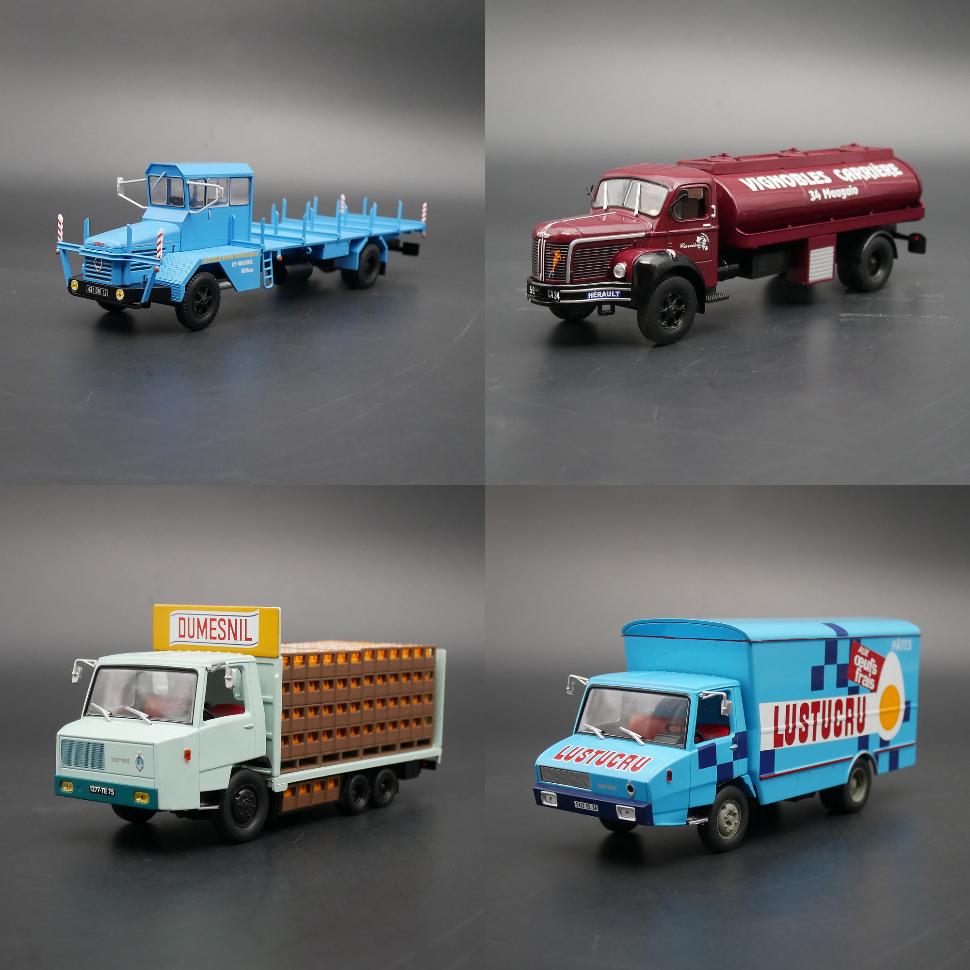 Легкосплавная модель автомобиля IXO 1:43 Berliet truck oil tanker коллекция моделей автомобилей-симуляторов небесно-голубого цвета подходит для детей старше 14 лет Изображение 1