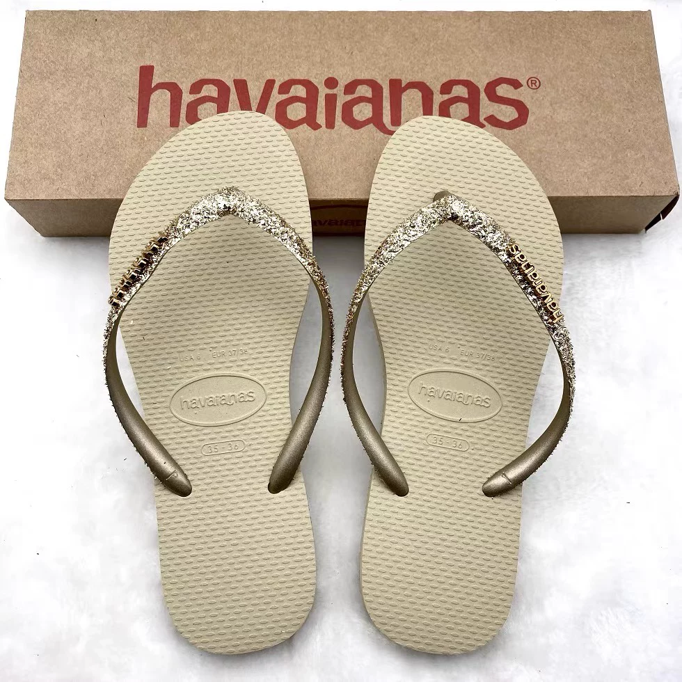 Шлепанцы Havaianas женские Havaianas anti-slip сандалии с тонким ремешком соглом новый стиль