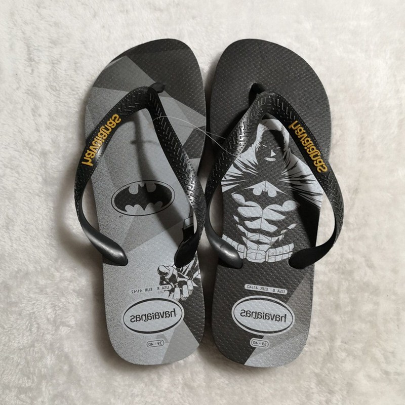 Brazilian Havaianas Havana 20 Batman Simpson Hype Men's and Women's Flip-Flops