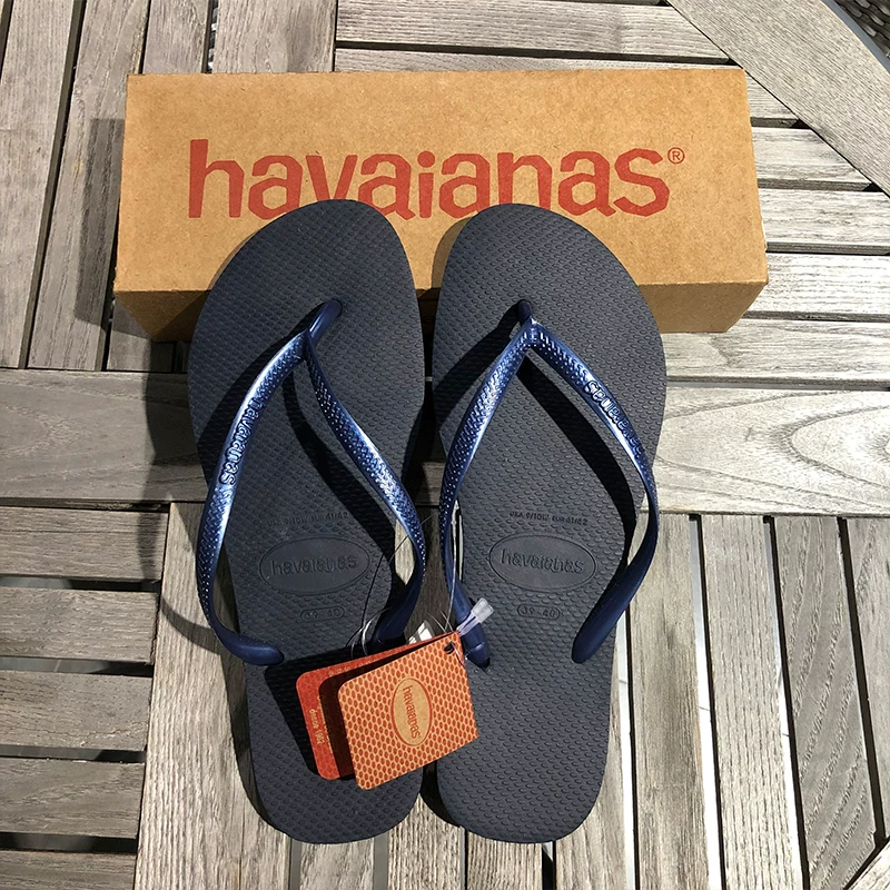 Бразильские шлепанцы havaianas Havana, классические, узкие женские, Victoria's Secret, розовый однотонный цвет, тонкий ремешок, нескользящие сандалии и тапочки