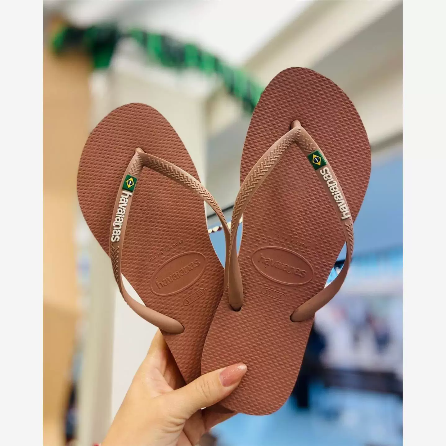 Хавана havaianas Летняя неб slide не скользящие износостойкие пляжные шлепанцы