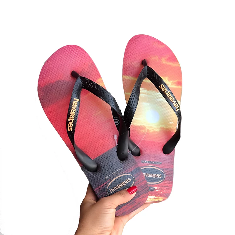 Бразилия Havaianas Havana человеческие персонажи Драг летнее мужское министерство роликов и скейтов в Liang Dragon Sudan тапочки