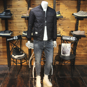 Other simple stand-up collar casual routine