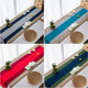 Long waterproof tea mat table runner in multi-color combination