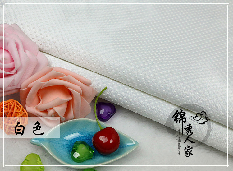 Pha Chế trượt vải duy nhất sofa vải pad trượt điểm trượt nhựa thảm đệm vải vải thả - Vải vải tự làm vải cotton hàn