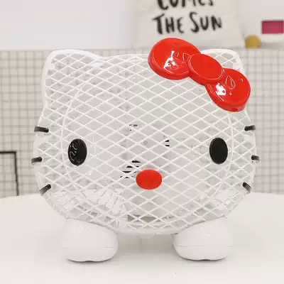 8 inch mini fan plug-in electric fan small silent office student desktop children's fan cartoon fan