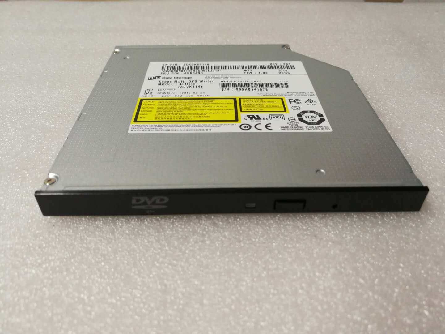 Brand new Lenovo Laptop Optical Machine GUE0N GUEON Universal serial port 9 0MM built-in DVD Burner