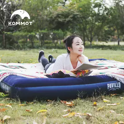 Outdoor inflatable bed double household tent thick air cushion folding bed lazy single inflatable mattress portable