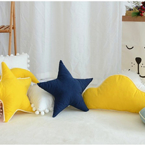 Buy three get one free childrens tent pillow pure cotton canvas childrens tent decoration baby practical pillow pillow