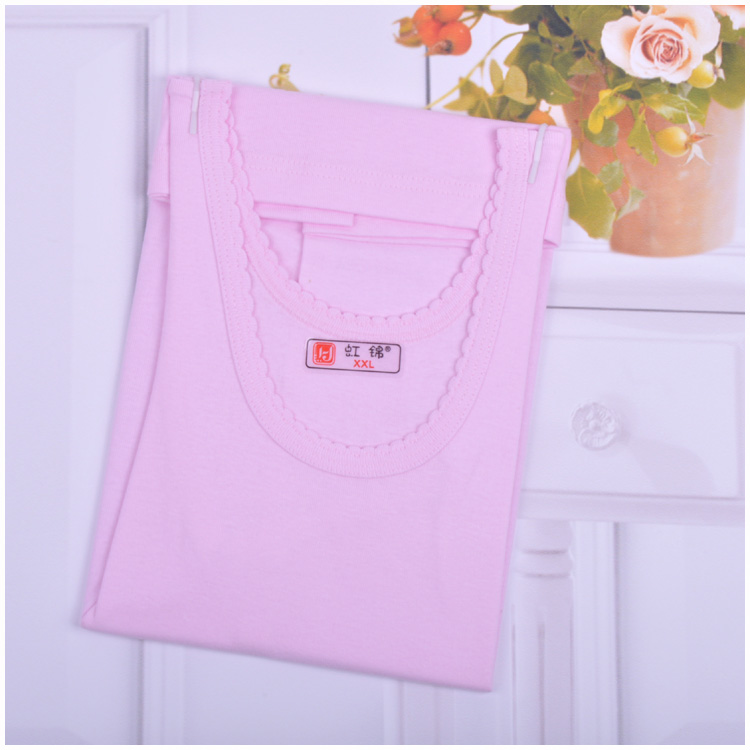 Trung niên vest nữ mùa hè bông đồ lót của phụ nữ trung niên không tay cộng với phân bón XL lỏng mẹ mùa hè tăng