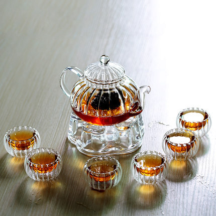 Tea - Ye Hall - Resistant glass teapot in a cooking teapot household electric pot Kung fu tea set