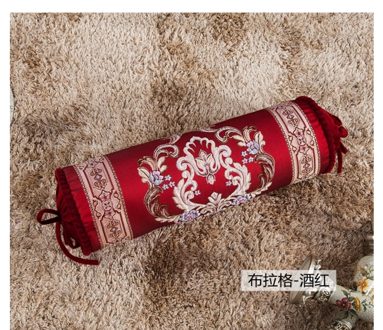Kẹo đa năng châu Âu gối sofa gối gối tay để tăng thời trang gió quốc gia hình trụ đệm eo với lõi Gối văn phòng 2 trong 1