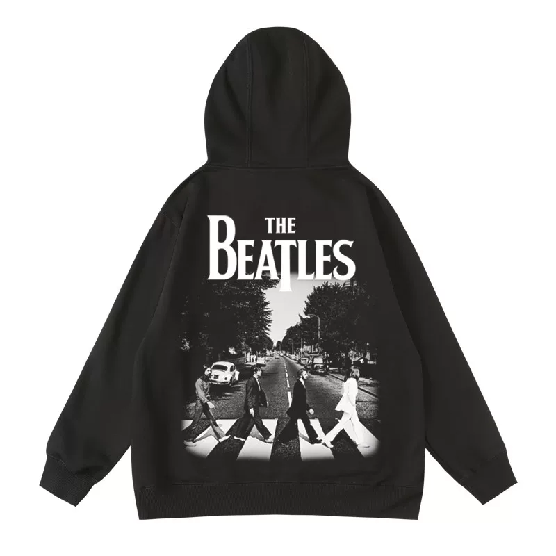 The Beatles Rock BF Beatles Bands вокруг капюшона, рыхлая и бархатная осень и зима мужская и женская кофта