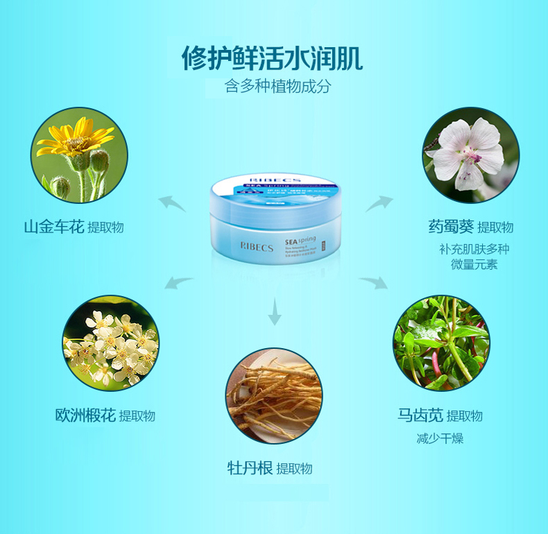 伊贝 诗 Mặt nạ ngủ Dầu dưỡng ẩm Kiểm soát co rút Pore Refining Face Cream No Facial Mask Nữ sinh viên chính hãng - Mặt nạ mặt nạ naruko đỏ