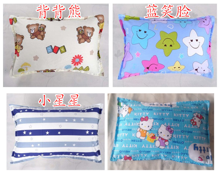 Cotton trẻ em của gối tùy chỉnh-thực hiện phim hoạt hình bé mẫu giáo gối set 30 50 mềm sinh viên hàng loạt tóc