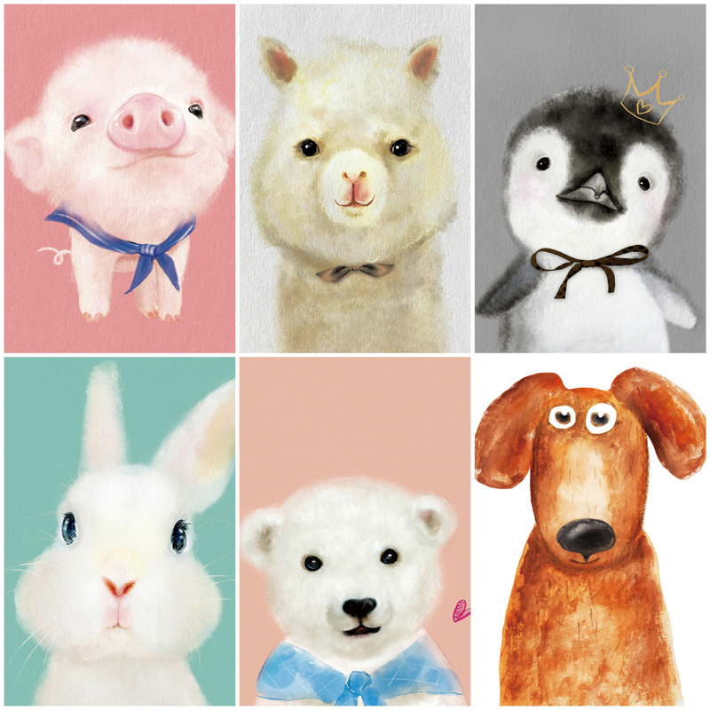 Wooden puzzle 300 500 1000 pieces adult decompression children's educational toys cute animals can be customized