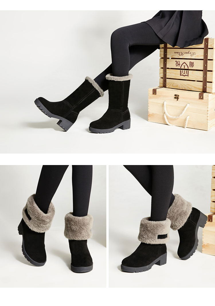 Bottes mi-saison femme en Caoutchouc - Ref 3249787 Image 34