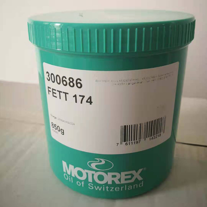 Swiss MOTOREX FETT 174 Lubricating Oil 300686 Semi-fluid 850G Tank