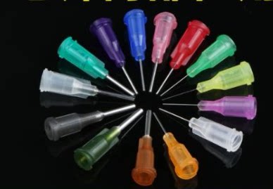 Dispensing needle, dispensing needle, plastic needle, buckle, screw, full glue screw