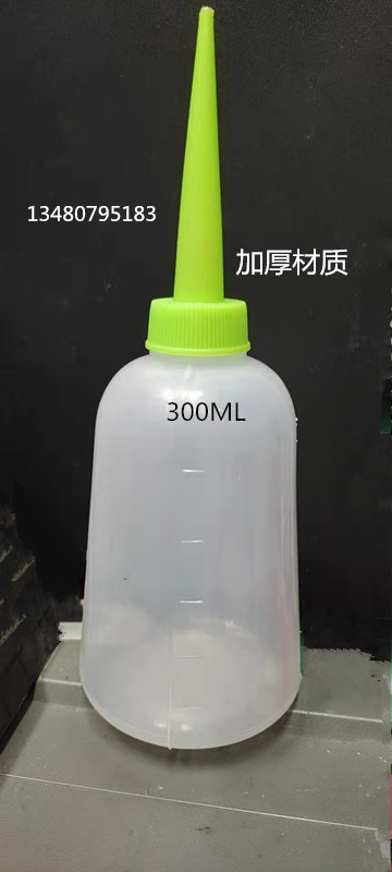 Thick i bottle Chemical bottle Wash bottle 150ML 300ML 500ML straight mouth thicken pointed mouth thicken glue bottle