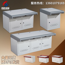 Security double monitoring console Single triple console Custom command room computer desk Dispatch center cabinet