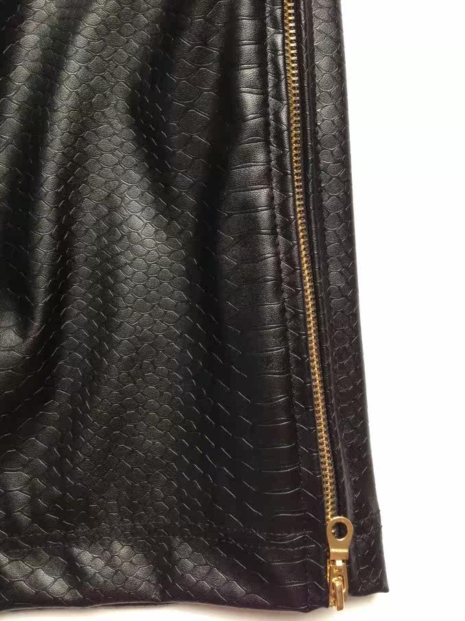 Pantalon cuir homme droit pour été - Ref 1481860 Image 4