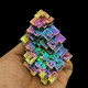 ໂລຫະ Bismuth ໄປເຊຍກັນ bismuth ໄປເຊຍກັນອົງປະກອບທາງເຄມີການເກັບກໍາແຮ່ຕົວຢ່າງຫີນວັດຖຸດິບຂອງປະທານແຫ່ງຄວາມຄິດສ້າງສັນເຄື່ອງປະດັບເຄື່ອງປະດັບໃຫມ່